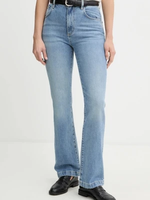 BOSS jeansy LYRIS-BOOTCUT 1 damskie high waist 50552438