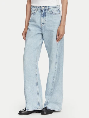 BOSS Jeansy Marlene 50564426 Niebieski jasny Wide Leg