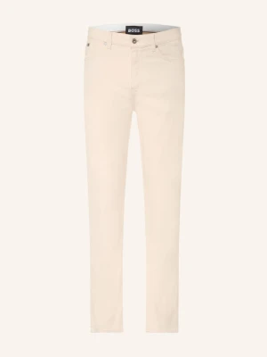 Boss Jeansy Ogden O Prostym Kroju weiss 118 Open White