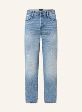 Boss Jeansy Onyx Selveedge Slim Tapered Fit blau
