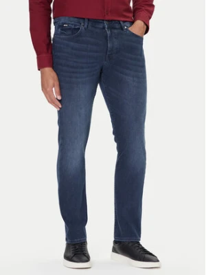 BOSS Jeansy P-Delaware 50549834 Granatowy Slim Fit