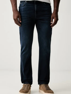 BOSS jeansy slim fit męskie P-Delaware granatowy
