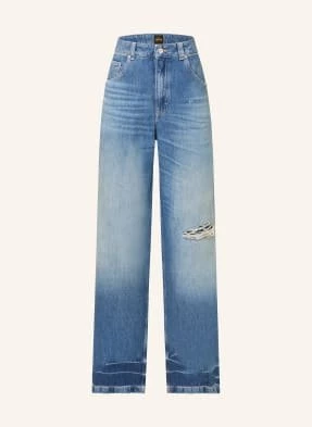 Boss Jeansy Straight C_Wide Leg blau