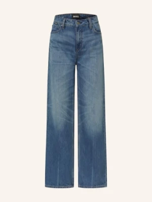 Boss Jeansy Straight Crossroad blau