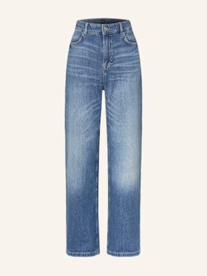 Boss Jeansy Straight Marlene blau