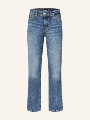 Boss Jeansy Straight Parkway blau