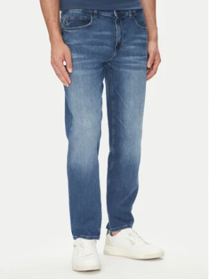BOSS Jeansy Troy Bo 50544652 Niebieski Straight Fit