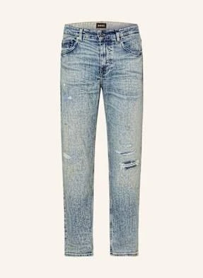 Boss Jeansy Troy Bo Regular Taper Fit blau