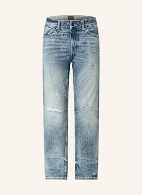 Boss Jeansy W Stylu Destroyed Re.Maine Regular Fit blau