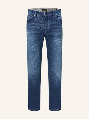 Boss Jeansy W Stylu Destroyed Re.Maine Regular Fit blau