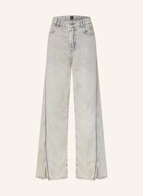 Boss Jeansy Wide Leg Marlene grau