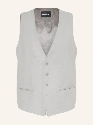 Boss Kamizelka Do Garnituru Huge Slim Fit grau
