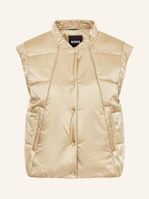 Boss Kamizelka Pikowana Pia beige