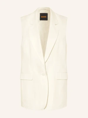 Boss Kamizelka Typu Blazer Jakily weiss