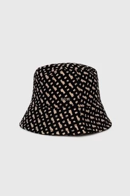 BOSS kapelusz kolor czarny 50514026