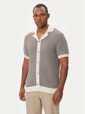 BOSS Kardigan C-Iconico 50543163 Beżowy Relaxed Fit