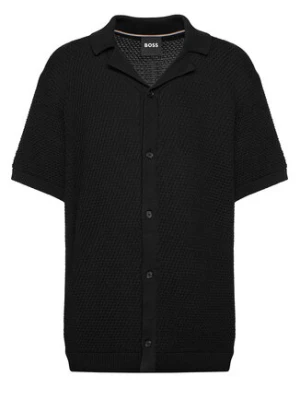 BOSS Kardigan C-Iconico 50543163 Czarny Regular Fit