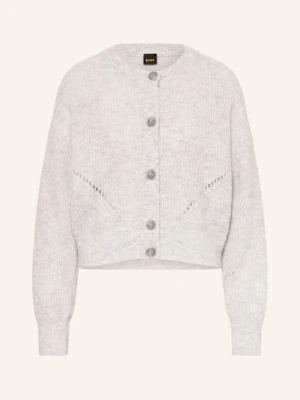 Boss Kardigan Fernard Z Dodatkiem Alpaki grau