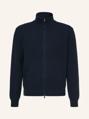 Boss Kardigan Fiocco blau GRANATOWY