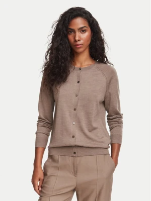 BOSS Kardigan Fonami 50545031 Brązowy jasny Regular Fit