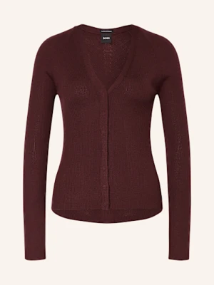 Boss Kardigan Friva rot