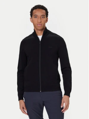BOSS Kardigan League FZ 50547505 Czarny Regular Fit
