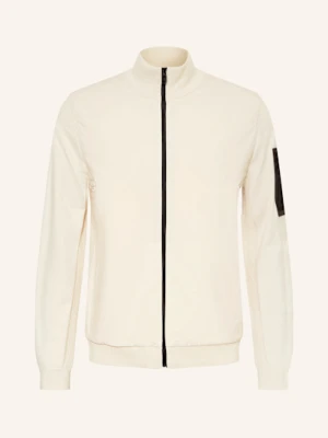 Boss Kardigan Momentum Z Mieszanki Materiałów Z Dodatkiem Wełny Merino weiss