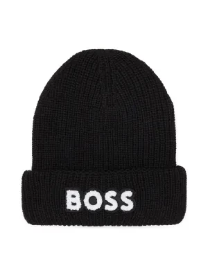 BOSS Kidswear Czapka | z dodatkiem wełny