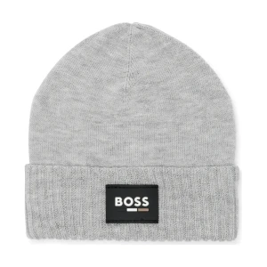 BOSS Kidswear Czapka | z dodatkiem wełny