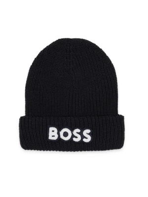 BOSS Kidswear Czapka | z dodatkiem wełny