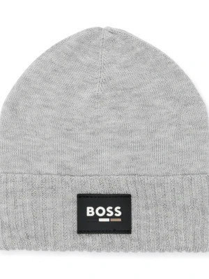BOSS Kidswear Czapka | z dodatkiem wełny