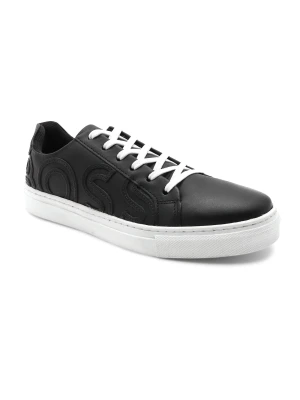 BOSS Kidswear Skórzane trampki