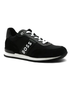 BOSS Kidswear Sneakersy | z dodatkiem skóry