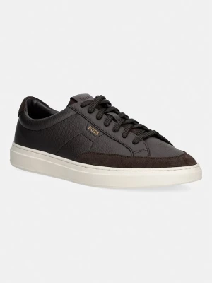 BOSS Kieran sneakersy męskie brązowy