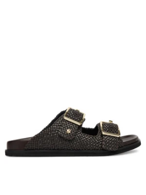 BOSS Klapki Freyah 50563359 Brązowy