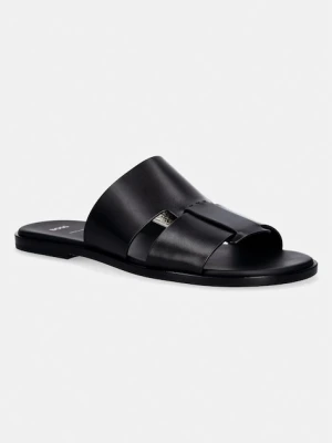 BOSS klapki męskie skórzane Kael