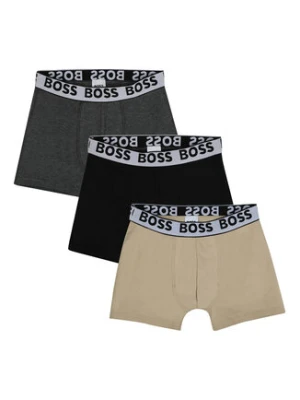 BOSS Komplet 3 par bokserek J51746 S Kolorowy