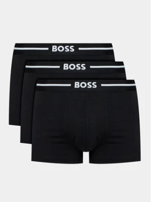 Boss Komplet 3 par bokserek Trunk 3P Bold 50510687 Czarny