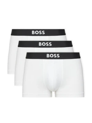BOSS Komplet 3 par bokserek Trunk 3P Boss One 50544263 Biały