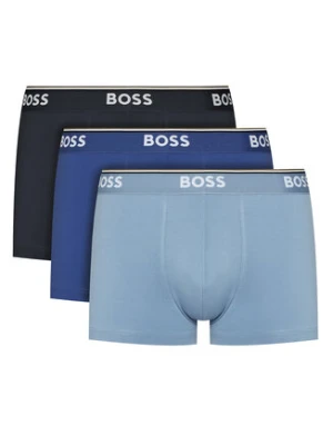 BOSS Komplet 3 par bokserek Trunk 3P Power 50531684 Niebieski