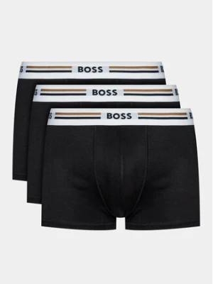 Boss Komplet 3 par bokserek Trunk 3P Revive 50492200 Czarny