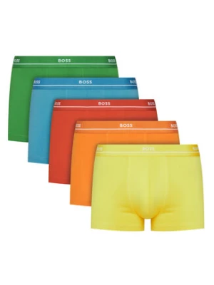 BOSS Komplet 5 par bokserek Trunk 5P Essential_P 50489616 Kolorowy