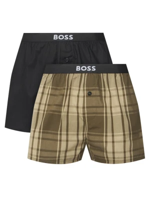 BOSS Komplet bokserek 2P Boxer 50535781 Zielony
