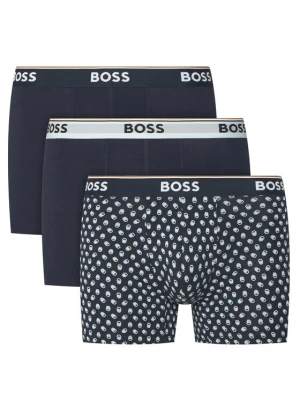 BOSS Komplet bokserek BoxerBr 3P Power Des 50554438 Granatowy