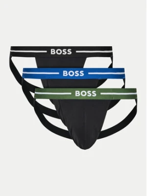 BOSS Komplet slipów Jock Strap Jockstrap 3P Bold 50514965 Kolorowy