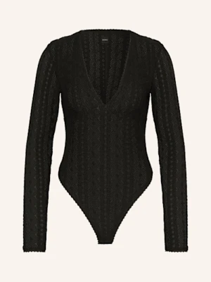 Boss Koronkowe Body Ikylia schwarz