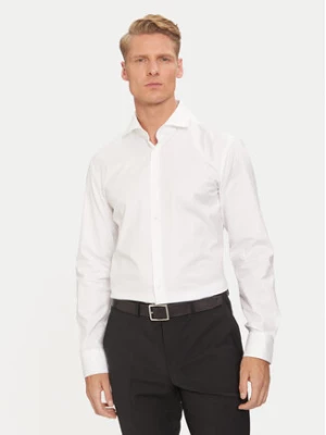 Boss Koszula 50491976 Biały Slim Fit