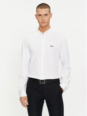 Boss Koszula 50512006 Biały Regular Fit