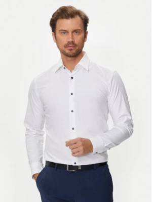 Boss Koszula 50519867 Biały Slim Fit