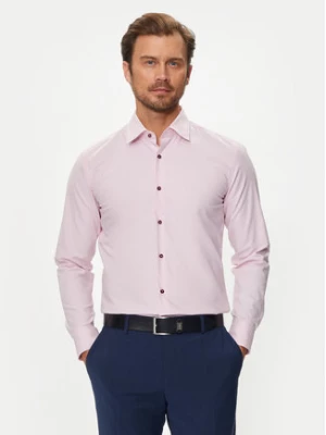 Boss Koszula 50519867 Różowy Slim Fit